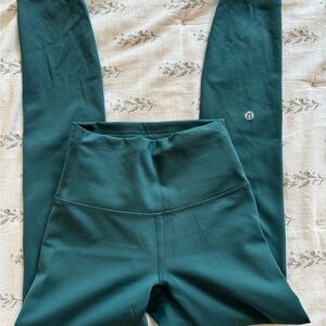 Teal Lululemon leggings